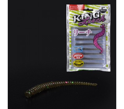 Слаги съедобные искусственные LJ Pro Series KING LEECH 2/S21 9у