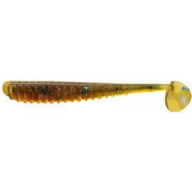 Силикон Reins Aji Ringer Shad 4см 565 motor oil green flake