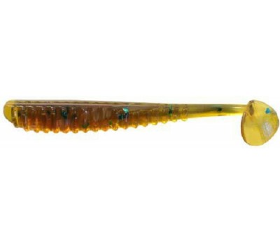 Силикон Reins Aji Ringer Shad 4см 565 motor oil green flake