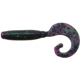 Силикон Reins FAT G TAIL GRUB 3  012 Junebug 12