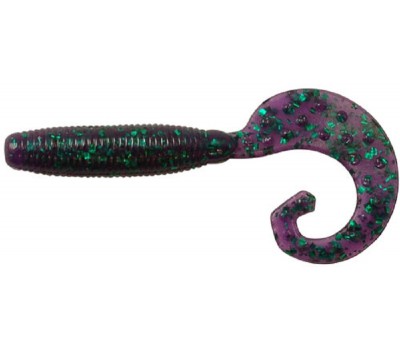 Силикон Reins FAT G TAIL GRUB 3  012 Junebug 12