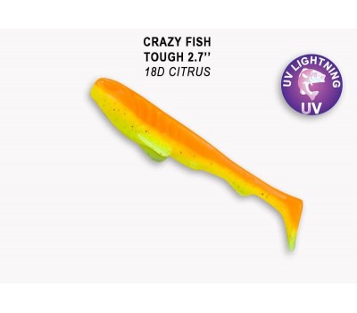 Приманка Crazy Fish TOUGH 2,8 59-70-18d-6 5у