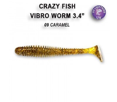 Приманка Crazy Fish VIBRO W0RM 3,4 12-85-9-6  5у