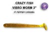 Приманка Crazy Fish VIBRO WORM 3 1...