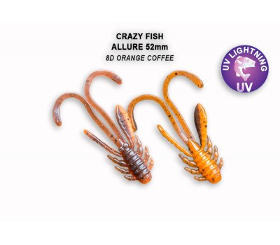 Приманка Crazy Fish ALLURE 2 47-52-8d-6  6у