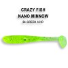 Приманка Crazy Fish NANO MINNOW 6-...
