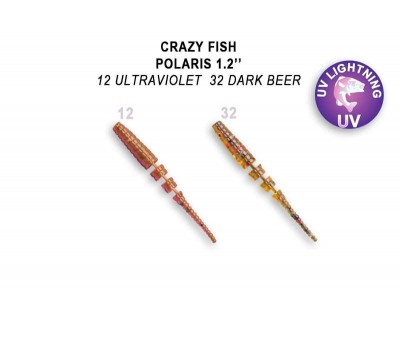 Приманка Crazy Fish POLARIS 1,2 61-30-12-6 61-30-32-6