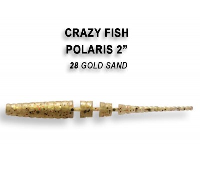 Приманка Crazy Fish POLARIS 2 17-54-28-6 8у