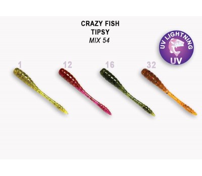 Приманка Crazy Fish TIPSY 9-50-M54-6 8у