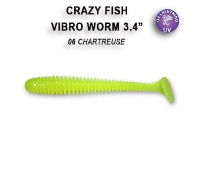 Приманка Crazy Fish VIBRO W0RM 3,4 12-85-6-6 5у