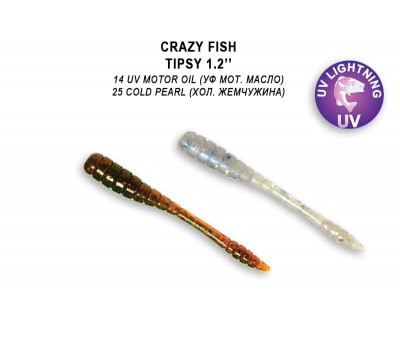 Приманка Crazy Fish Tipsy 1,2 69-30-14/25-6