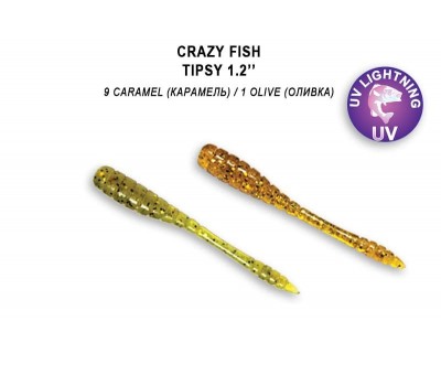 Приманка Crazy Fish Tipsy 1,2 69-30-1/9-6