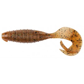 Силикон Keitech Flapper Grub 4  7у ц:ea#01 orange pepper