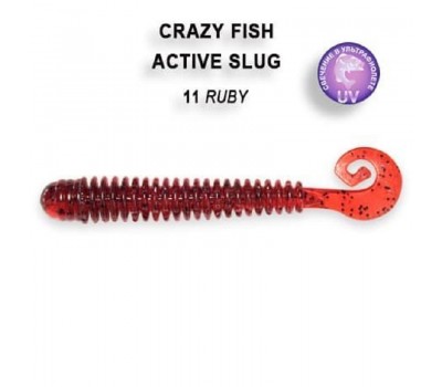 Приманка Crazy Fish Active slug 2.8 2-71-11-1 анис