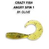 Приманка Crazy Fish Angry spin 1  ...
