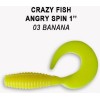 Приманка Crazy Fish Angry spin 1  ...