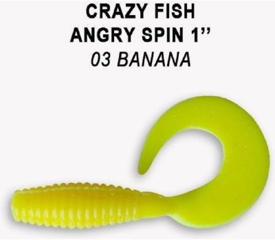 Приманка Crazy Fish Angry spin 1  20-25-3-6 кальмар 8y