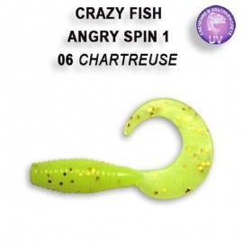 Приманка Crazy Fish Angry spin 1  20-25-6-6 кальмар 8y