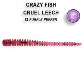 Приманка Crazy Fish Cruel leech 2.2 8-55-13-6 кальмар 8y