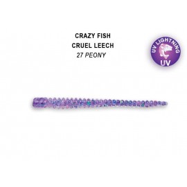 Приманка Crazy Fish Cruel leech 2.2 8-55-27-6 кальмар 8y