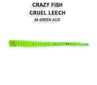 Приманка Crazy Fish Cruel leech 2.2 8-55-54-6 кальмар 8y