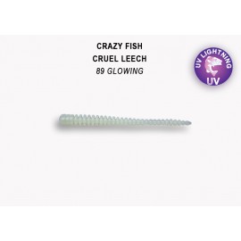 Приманка Crazy Fish Cruel leech 2.2 8-55-89-6 кальмар 8y