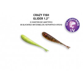 Приманка Crazy Fish Glider 1,2 70-30-6/68-6 кальмар 16y