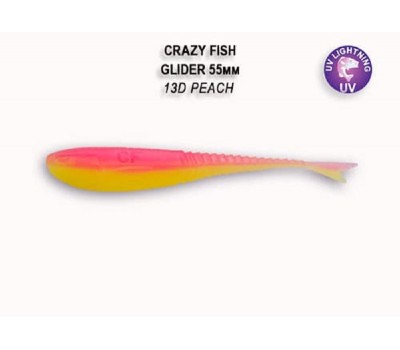 Приманка Crazy Fish Glider 2.2 35-55-13d-6 кальмар 10y