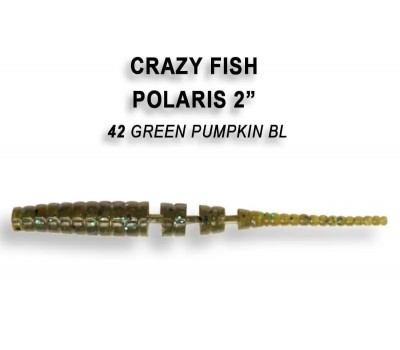 Приманка Crazy Fish Polaris 1.8 5-45-42-6 кальмар 8y