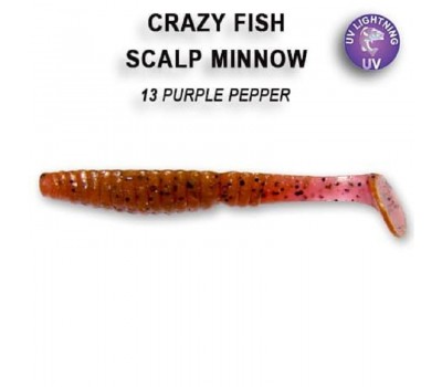 Приманка Crazy Fish Scalp minnow 3.2 7-80-13-6 кальмар 5y