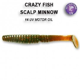 Приманка Crazy Fish Scalp minnow 3.2 7-80-14-6 кальмар 5y