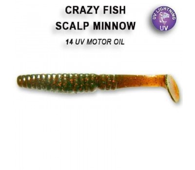 Приманка Crazy Fish Scalp minnow 3.2 7-80-14-6 кальмар 5y