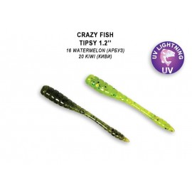 Приманка Crazy Fish Tipsy 1,2 69-30-16/20-6 кальмар 16y