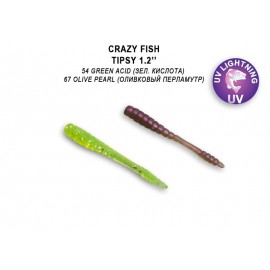 Приманка Crazy Fish Tipsy 1,2 69-30-54/67-6 кальмар 16y