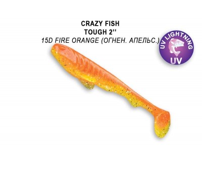 Приманка Crazy Fish Tough 2 71-50-15d-6 кальмар