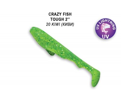 Приманка Crazy Fish Tough 2 71-50-20-6 кальмар