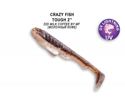 Приманка Crazy Fish Tough 2 71-50-22d-6 кальмар