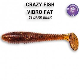 Приманка Crazy Fish Vibro fat 2.8 1-71-32-6 кальмар