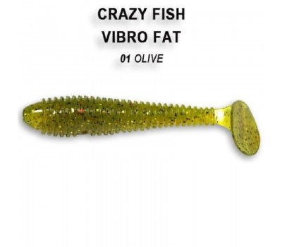 Приманка Crazy Fish Vibro fat 4 14-100-1-6 кальмар 4y