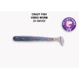 Приманка Crazy Fish Vibro worm 2 3-50-29-6 кальмар 8y