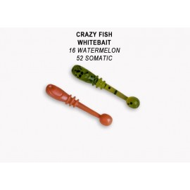 Приманка Crazy Fish Whitebait 0.8 16-20-16-6 16-20-52-6 кальмар 20y