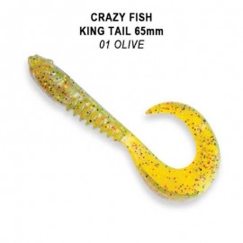 Приманка Crazy Fish King Tail 2.5 72-65-1-7
