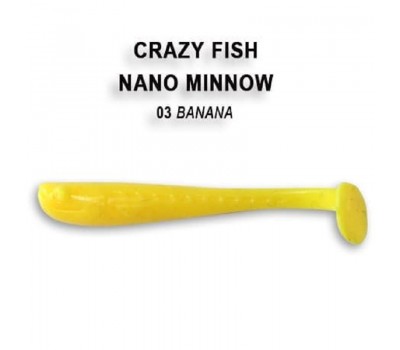 Приманка Crazy Fish Nano minnow 1.6 6-40-3-3 жареная рыба