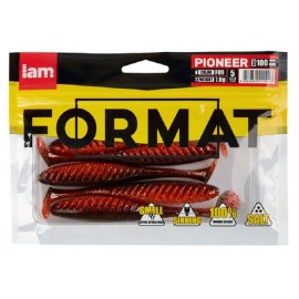 Силиконовая приманка Format PIONEER 100 мм F09 5pc