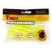 Виброхвосты съедобные LJ Pro Series TIOGA 3.4/S88 6шт