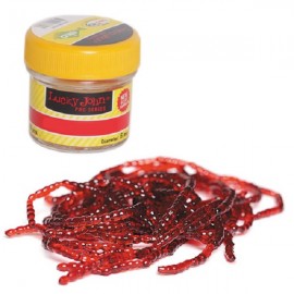 Насадки искусст. съедоб. LJ Pro Series EXTRA BLOOD WORM XL мотыль 160шт