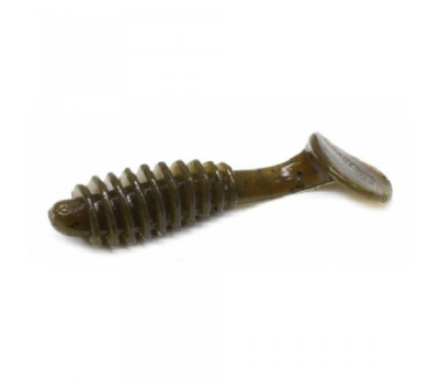 Силикон Reins Bubbring Shad 2 12у 009 green pumpkin all stars