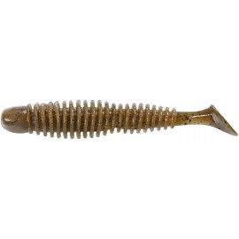 Силиконовая приманка REINS BUBBRING SHAD 3  002-Green Pumpkin