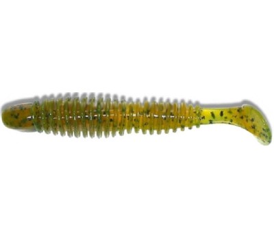 Силиконовая приманка REINS BUBBRING SHAD 3  429-Motor Oil Pepper, 8у