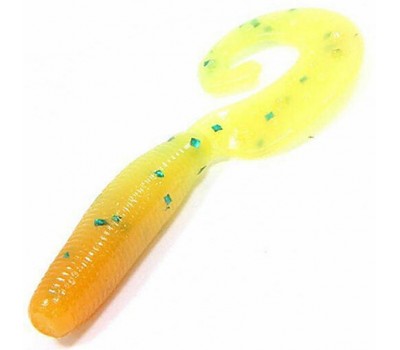 Силиконовая приманка REINS FAT G TAIL GRUB 2  308-Marble Chart Orange